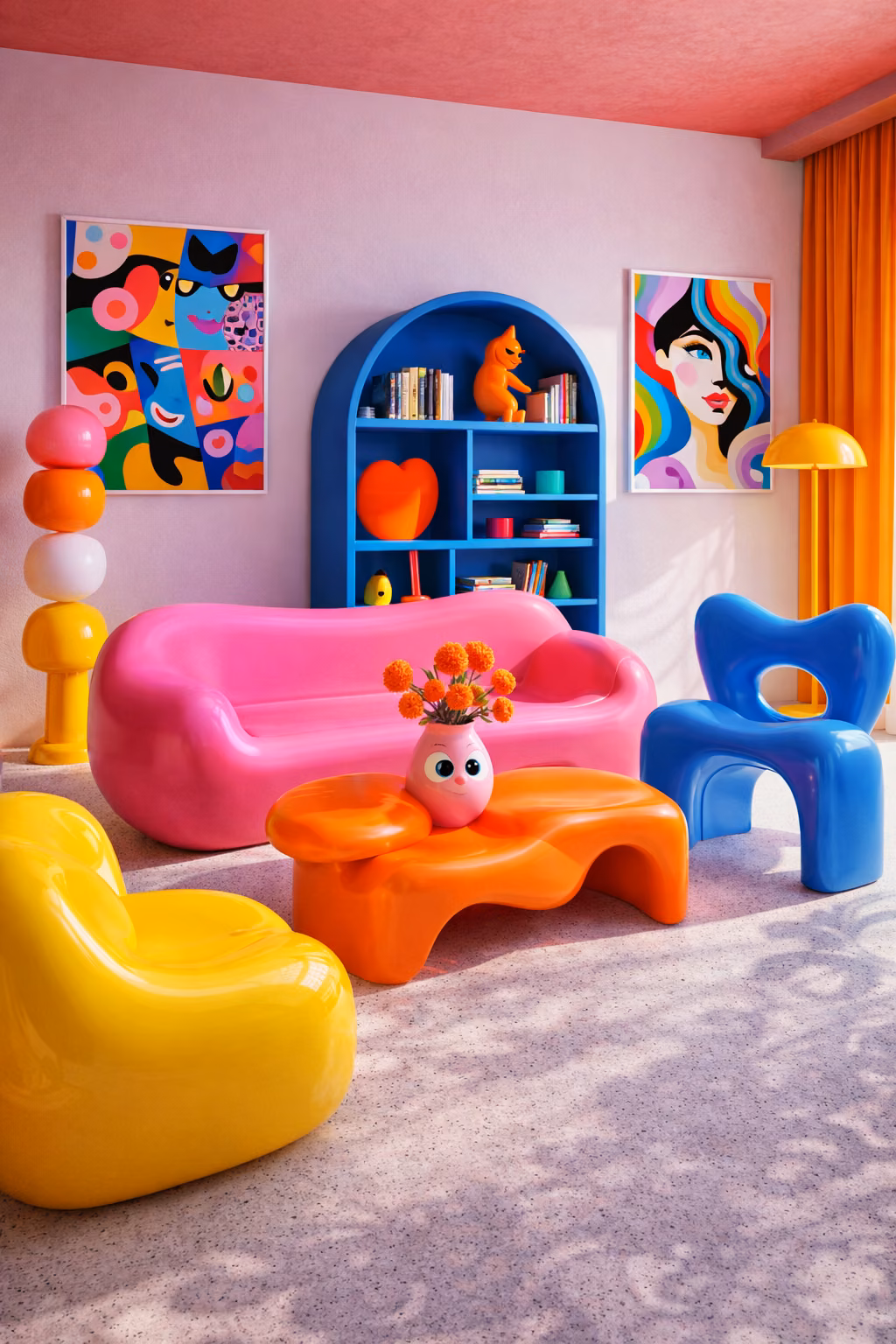 Pop-Design-Möbel